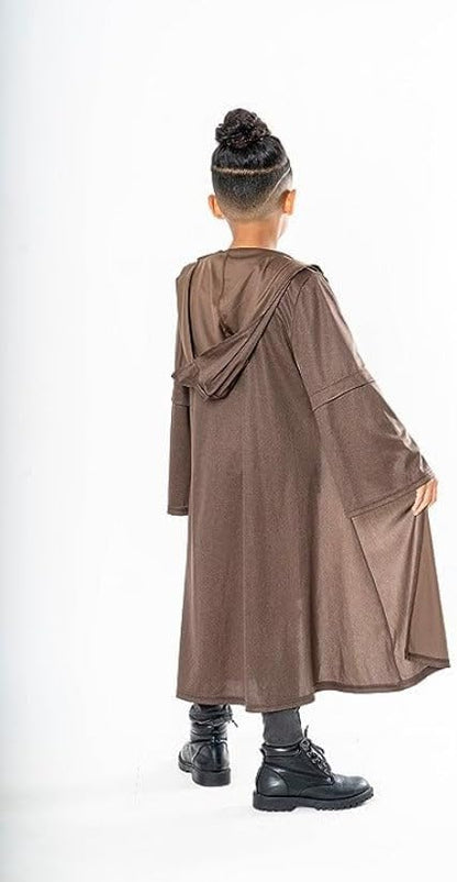 Rubies Disney Star Wars OBI-Wan Kenobi 3014747-8 Déguisement à capuche pour enfant garçon et fille Marron Taille unique 7-10 ans (120-140 cm