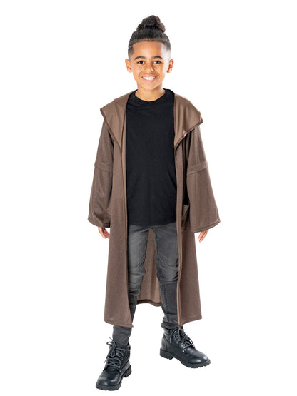 Rubies Disney Star Wars OBI-Wan Kenobi 3014747-8 Déguisement à capuche pour enfant garçon et fille Marron Taille unique 7-10 ans (120-140 cm