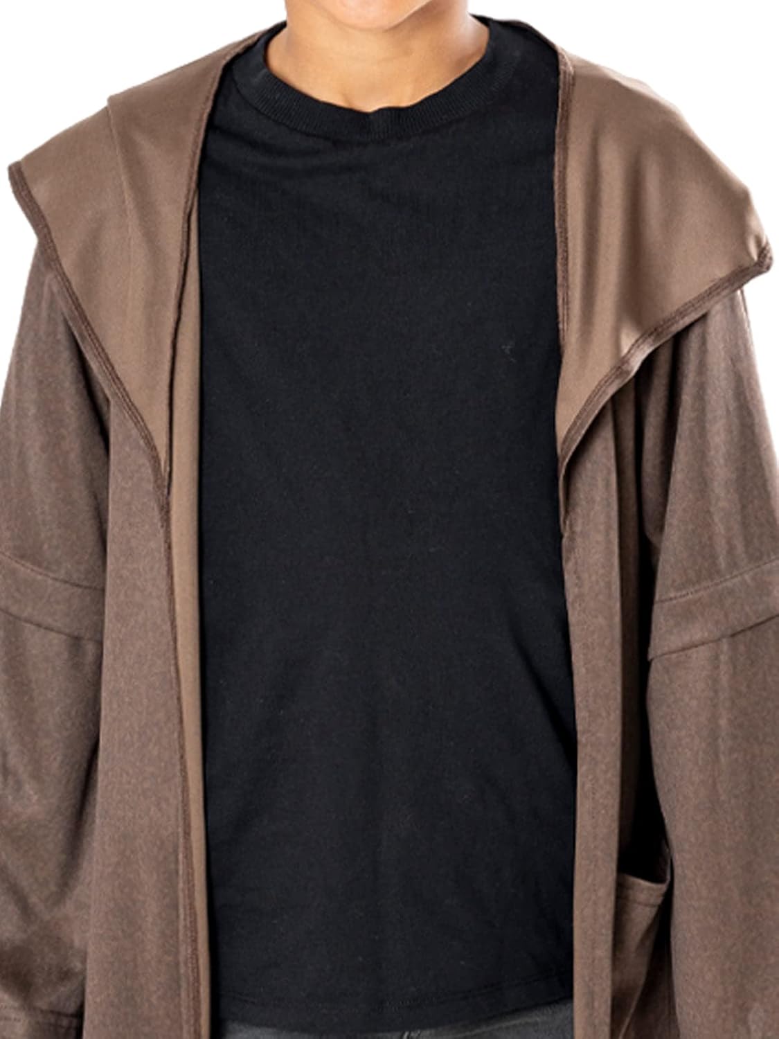 Rubies Disney Star Wars OBI-Wan Kenobi 3014747-8 Déguisement à capuche pour enfant garçon et fille Marron Taille unique 7-10 ans (120-140 cm