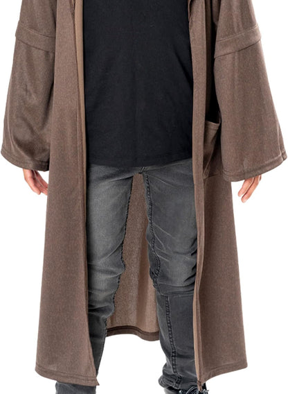 Rubies Disney Star Wars OBI-Wan Kenobi 3014747-8 Déguisement à capuche pour enfant garçon et fille Marron Taille unique 7-10 ans (120-140 cm