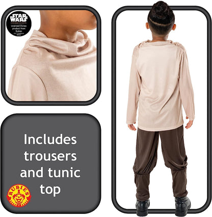 Rubies Official Star Wars Obi Wan Kenobi Series - Obi Wan Kenobi Classic Child Costume, Kids Fancy Dress