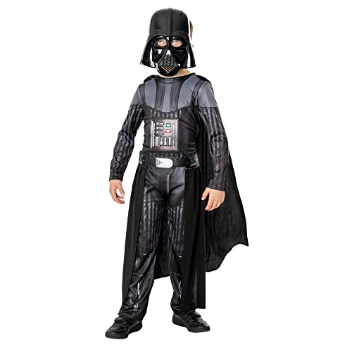 Rubies Official Star Wars Obi Wan Kenobi Series - Darth Vader Classic Deluxe Costume, Kids Fancy Dress