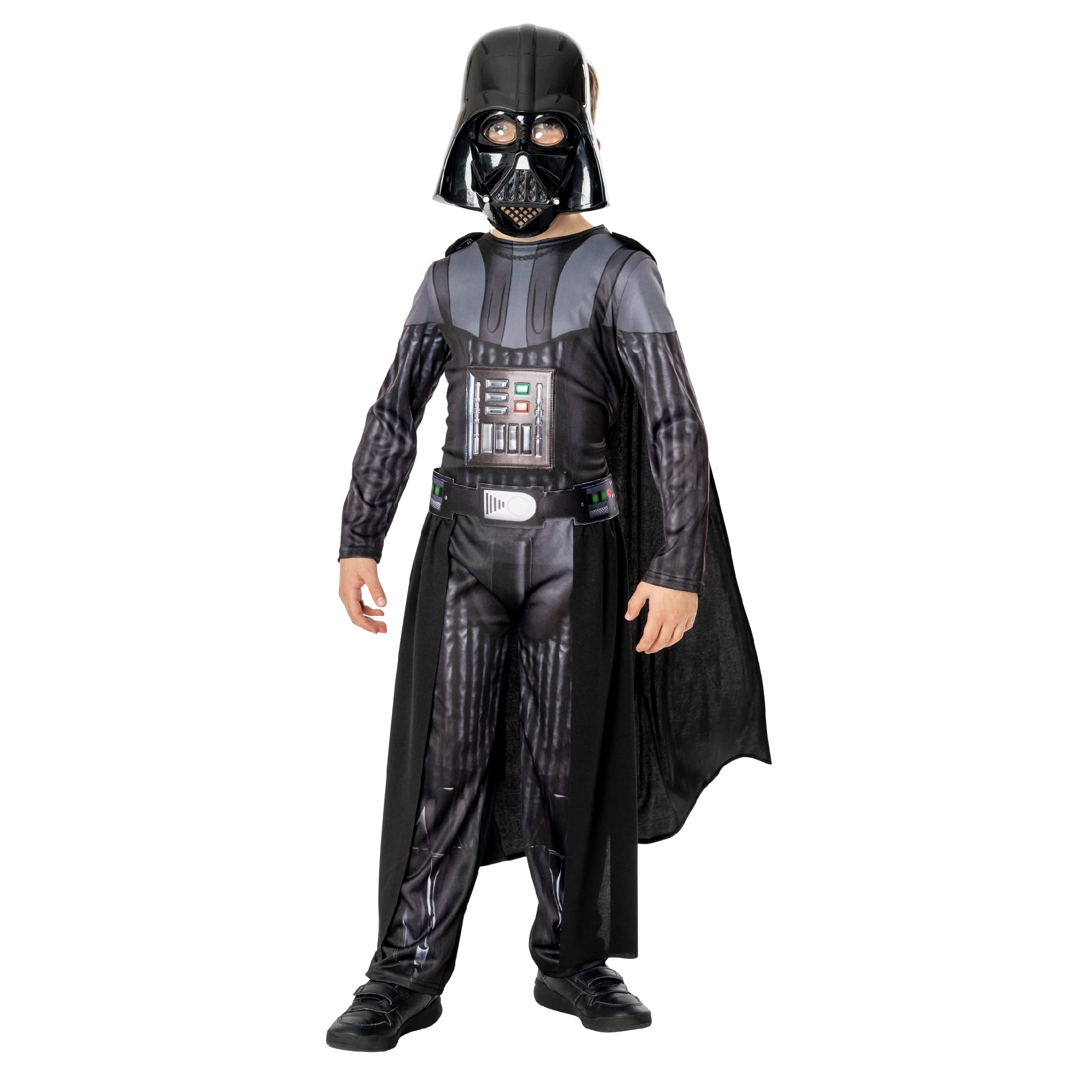 Rubies Official Star Wars Obi Wan Kenobi Series - Darth Vader Classic Deluxe Costume, Kids Fancy Dress