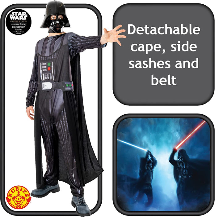 Rubies Official Star Wars Obi Wan Kenobi Series - Darth Vader Costume, Adult Fancy Dress