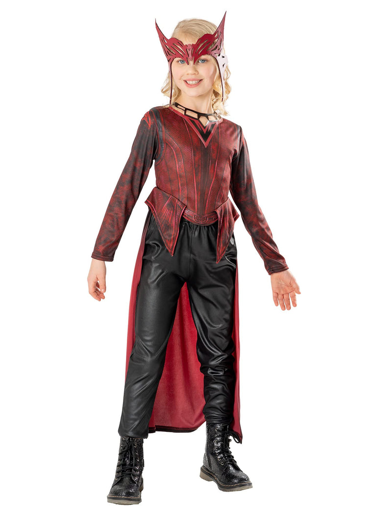 Rubies Official Marvel Dr Strange in the Multiverse of Madness Scarlett Witch Deluxe Child Costume