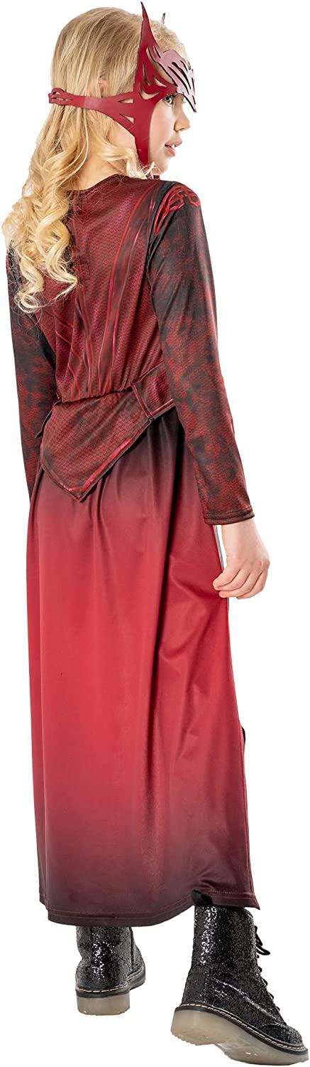 Rubies Official Marvel Dr Strange in the Multiverse of Madness Scarlett Witch Deluxe Child Costume
