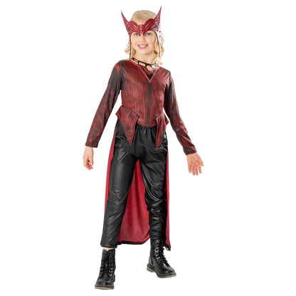 Rubies Official Marvel Dr Strange in the Multiverse of Madness Scarlett Witch Deluxe Child Costume