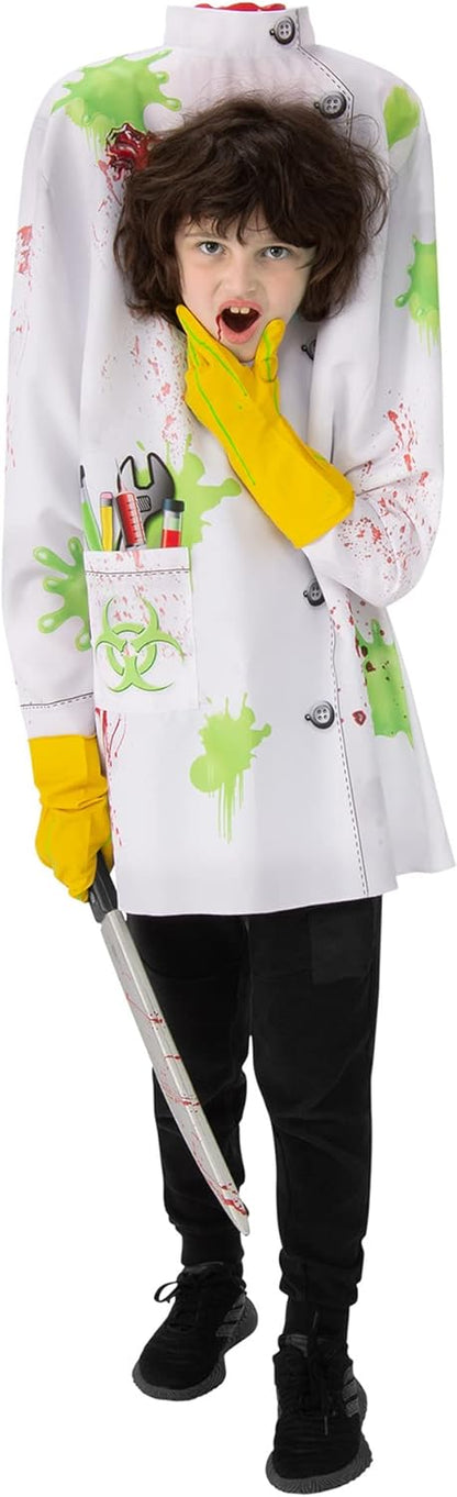 Forum Headless Scientist Kids Costume, Kids Fancy Dress