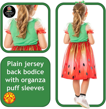 Rubie's Official Moonbug Entertainment, CoComelon Girls Dress, Child Fancy Dress