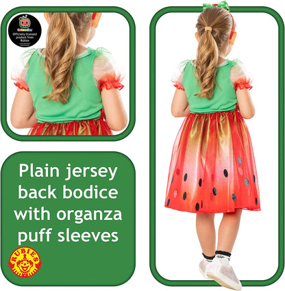 Rubie's Official Moonbug Entertainment, CoComelon Girls Dress, Child Fancy Dress