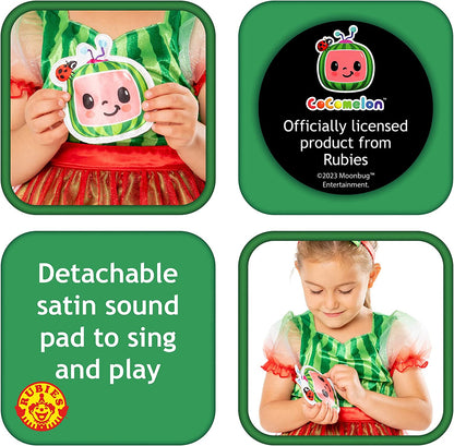 Rubie's Official Moonbug Entertainment, CoComelon Girls Dress, Child Fancy Dress