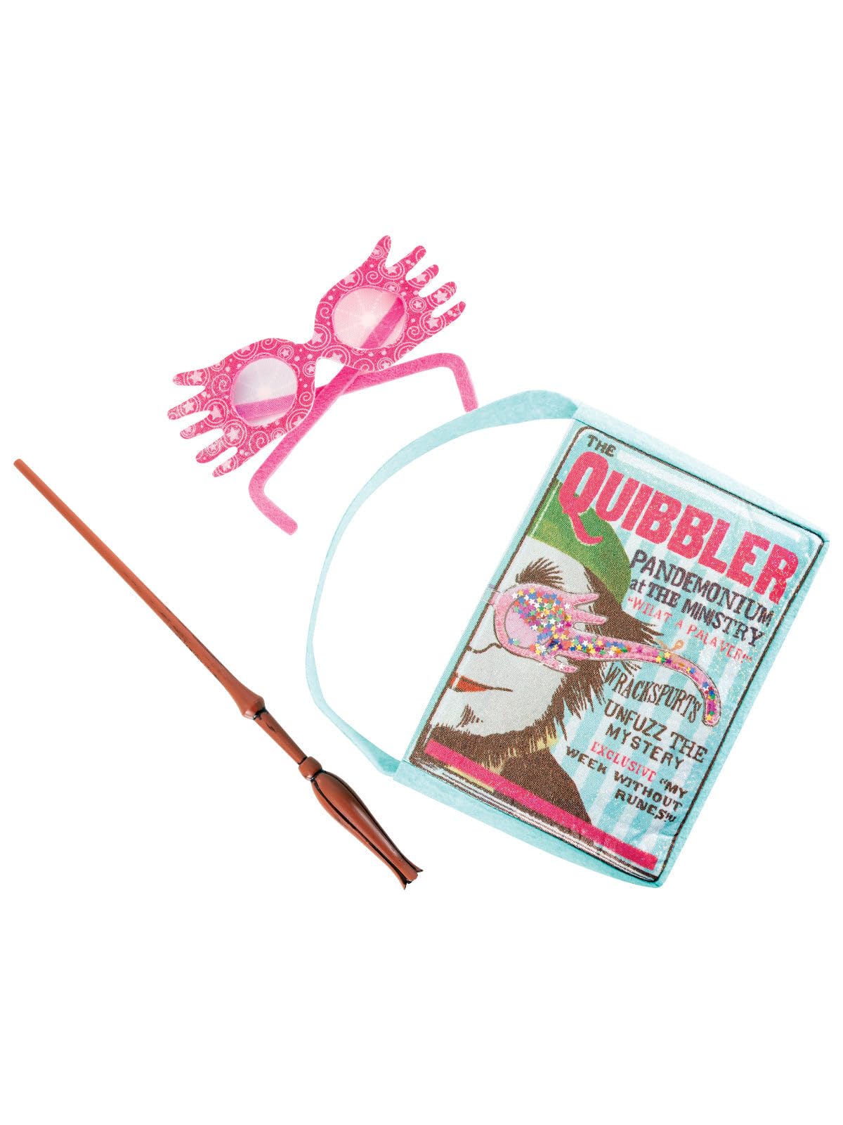 Rubies 301599NS Luna Lovegood Set Harry Potter Adult Fancy Dress Accessory, Women, Multicoloured, One Size Halloween Halloween