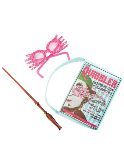 Rubies 301599NS Luna Lovegood Set Harry Potter Adult Fancy Dress Accessory, Women, Multicoloured, One Size Halloween Halloween
