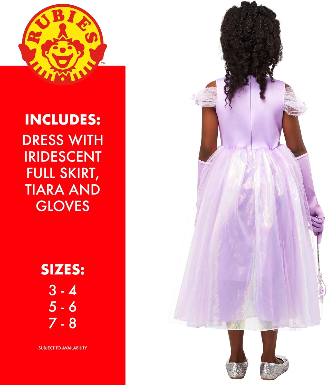 Forum Purple Princess Costume, Kids Fancy Dress