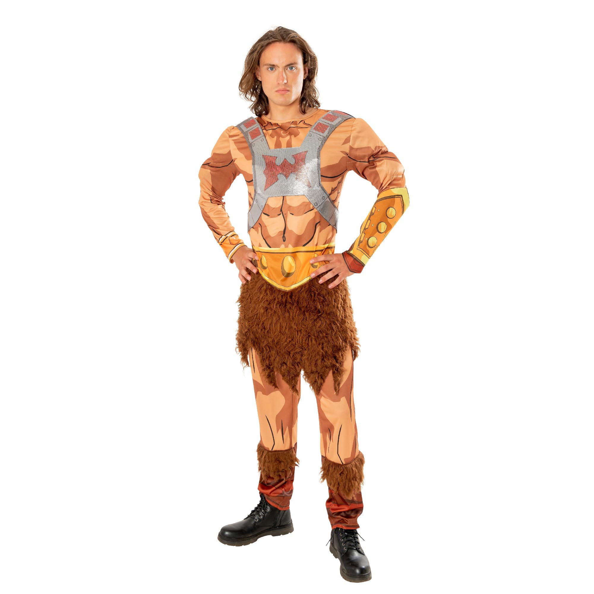 Rubie's Official Masters Of The Universe Revelation He-Man Deluxe Adult Costume, Adult Superhero Fancy Dress