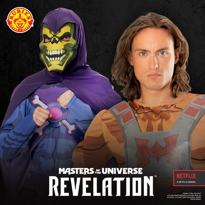 Rubie's Official Masters Of The Universe Revelation He-Man Deluxe Adult Costume, Adult Superhero Fancy Dress