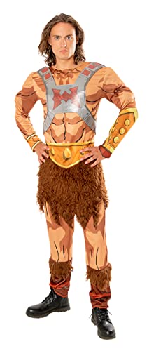 Rubie's Official Masters Of The Universe Revelation He-Man Deluxe Adult Costume, Adult Superhero Fancy Dress