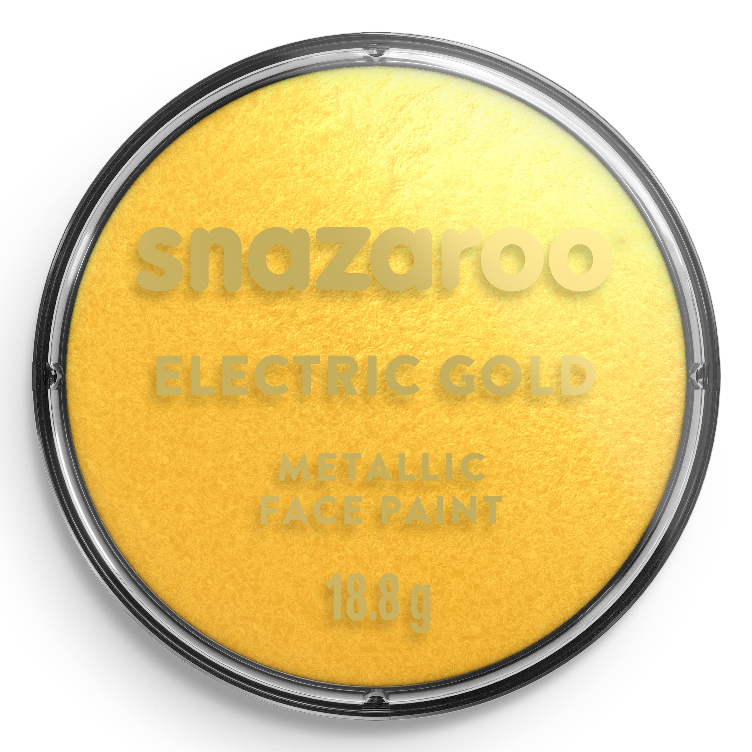 Snazaroo Metallic Face and Body Paint for Kids and Adults, Gold Colour, Water Based, Easily Washable, Non-Toxic, Makeup, Body Painting for Parties, for Ages 3+ Gold Metallic
