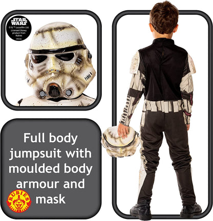 Rubies Official Disney Star Wars Death Trooper, Kids Storm Trooper Zombie Halloween Costume Halloween Halloween