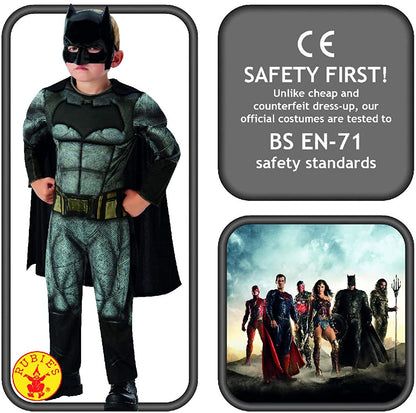 Rubie's Official DC Justice League Batman Deluxe, Children Costume