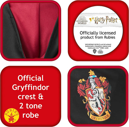 Rubie's Official Harry Potter Gryffindor Deluxe Robe Childs Costume