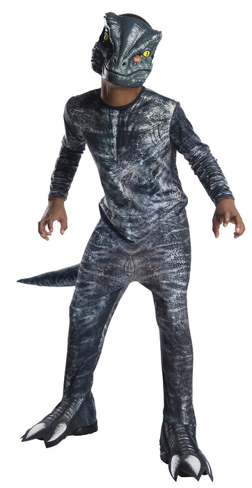 Rubie's Official Jurassic World: Fallen Kingdom Velociraptor 'Blue' Dinosaur Costume, Kids Fancy Dress