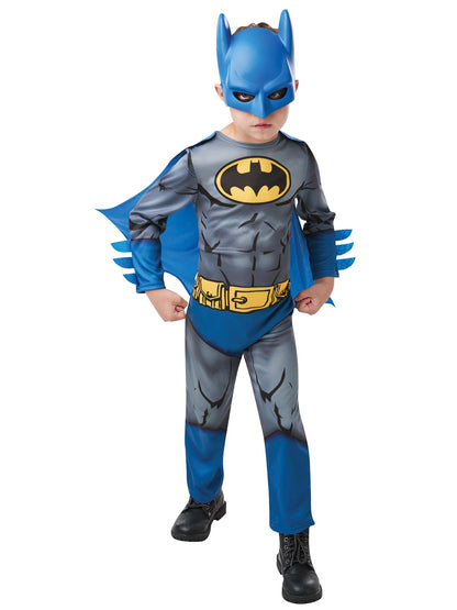 Rubie's Official Batman Comic Child's Classic Costume, Superhero Fancy Dress