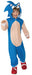 Rubies Official Sonic The Hedgehog Oversized Child Costume Jumpsuit, Kids Fancy Dress Halloween