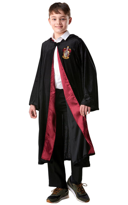 Rubie's Official Harry Potter Gryffindor Deluxe Robe Childs Costume, Kids Fancy Dress