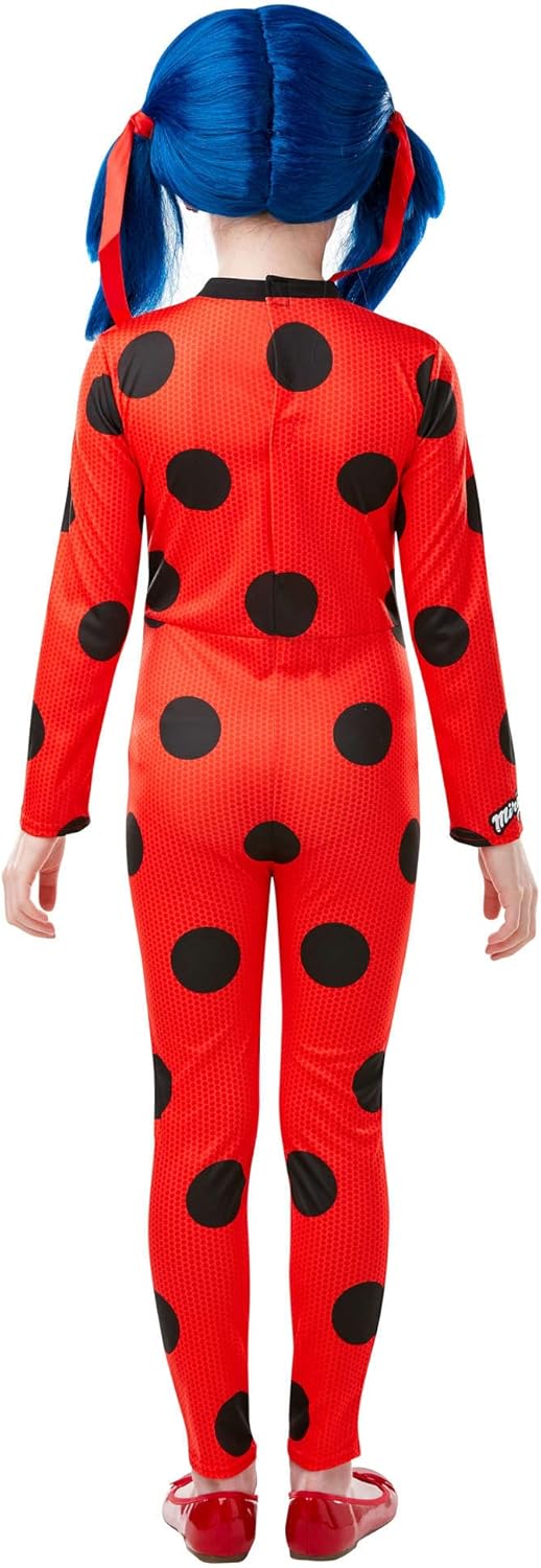 DELUXE LADYBUG COSTUME - FANCY DRESS COSTUME (SIZE: 3-4)