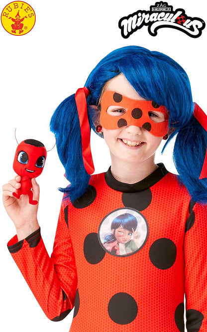 Rubie's Official Miraculous Ladybug Deluxe Child's Costume with Eye Mask