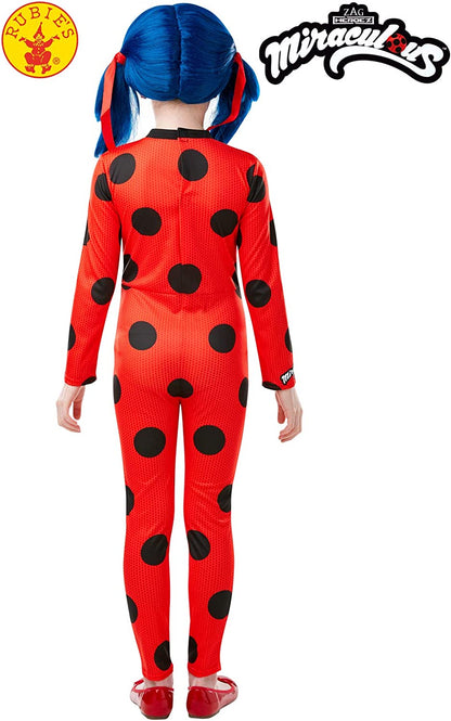 Rubie's Official Miraculous Ladybug Deluxe Child's Costume with Eye Mask
