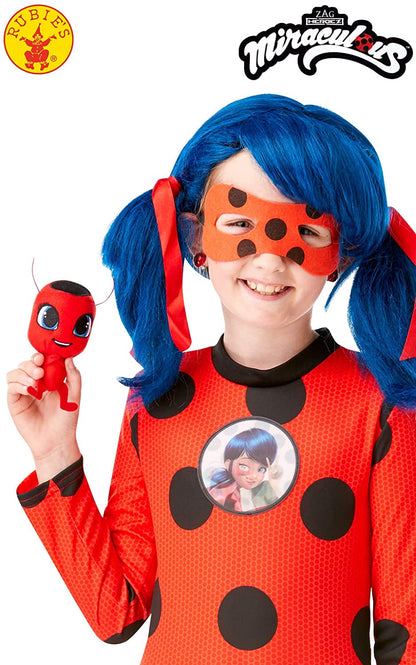Rubie's Official Miraculous Ladybug Deluxe Child's Costume with Eye Mask