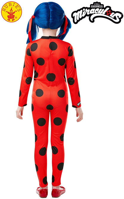 Rubie's Official Miraculous Ladybug Deluxe Child's Costume with Eye Mask