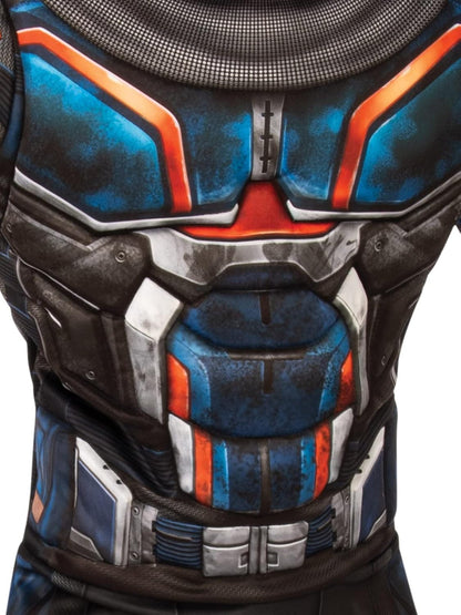 Rubies Official Marvel Black Widow Movie, Deluxe Taskmaster Kids Costume, Villain Fancy Dress