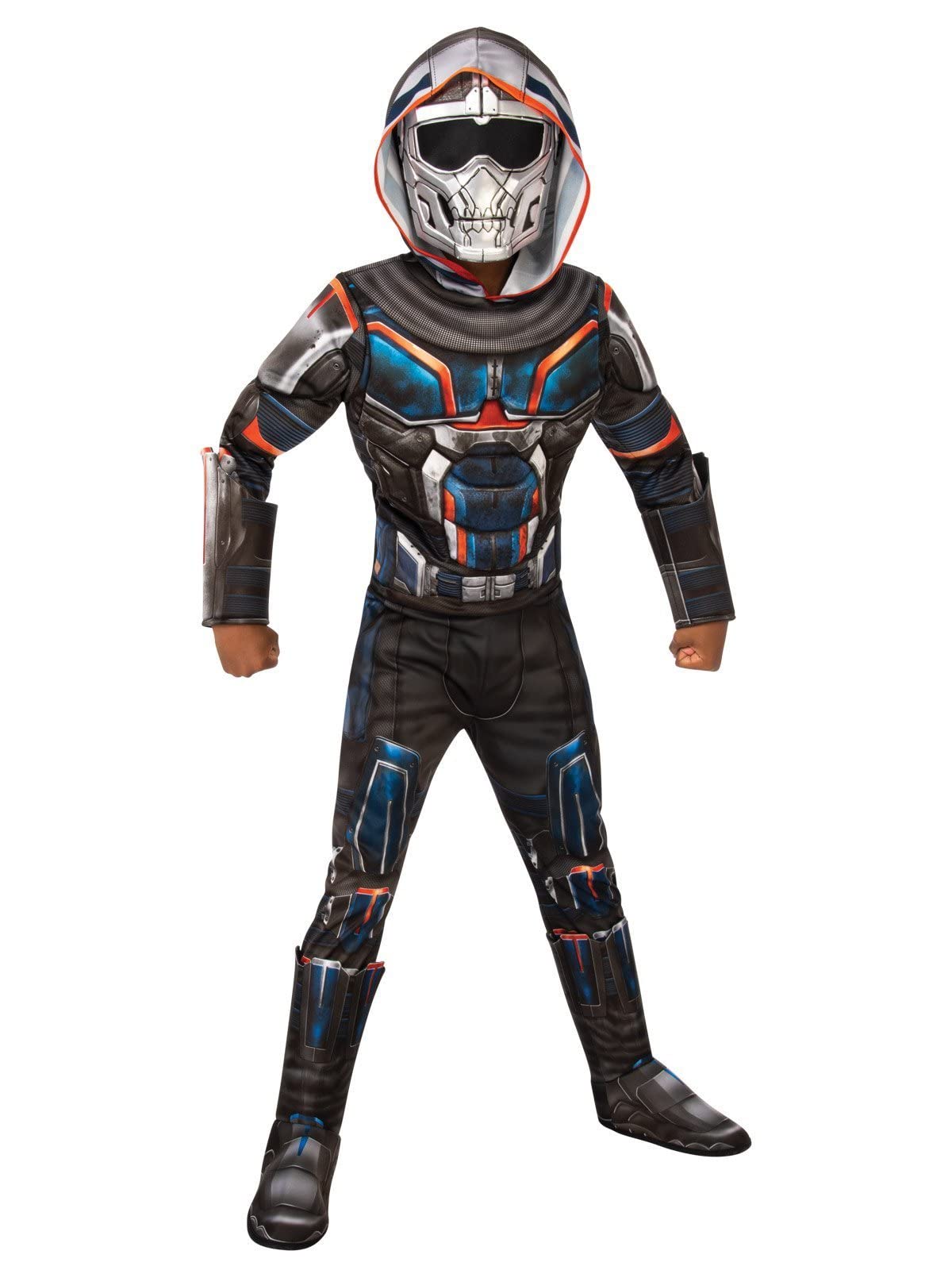 Rubies Official Marvel Black Widow Movie, Deluxe Taskmaster Kids Costume, Villain Fancy Dress