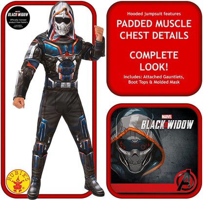 Rubie's Official Marvel Studios Black Widow Movie Taskmaster Deluxe Men's Costume, Adult Fancy Dress