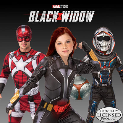 Rubies Official Marvel Black Widow Movie, Classic Taskmaster Kids Costume, Villain Fancy Dress