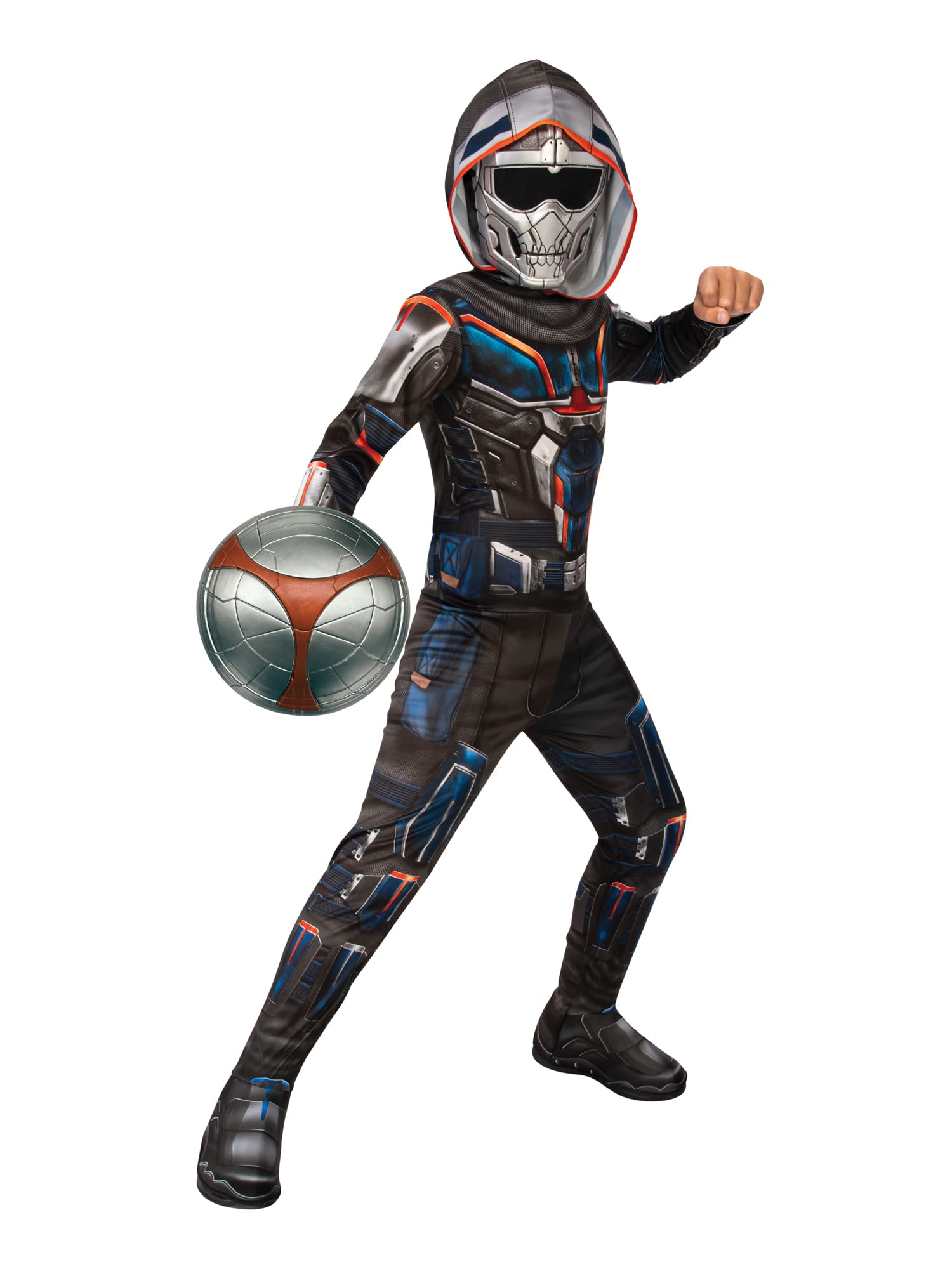 Rubies Official Marvel Black Widow Movie, Classic Taskmaster Kids Costume, Villain Fancy Dress