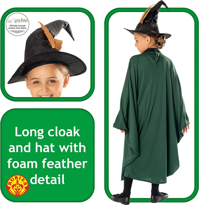 Rubies Official Harry Potter Professor McGonagall Robe, Kids Fancy Dress