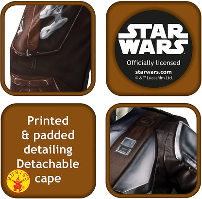 Rubie's Official Disney Star Wars The Mandalorian Kids Costume, Kids Fancy Dress: