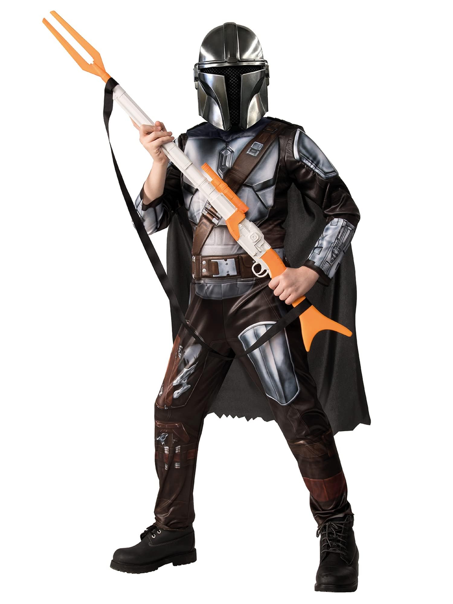 Rubie's Official Disney Star Wars The Mandalorian Kids Costume, Kids Fancy Dress: