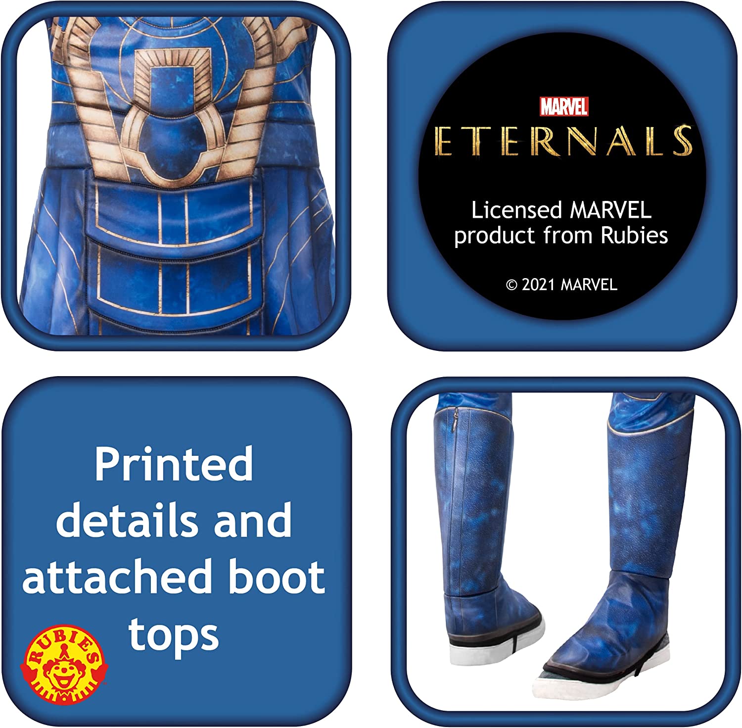 Rubies Official Disney Marvel Eternals Ikaris Deluxe Mens Adult Costume