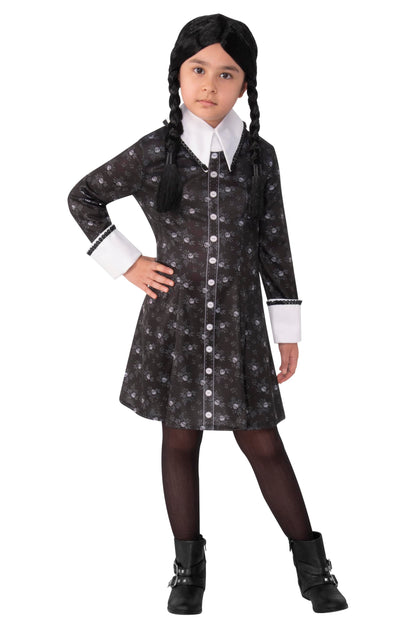 Rubie's Official Addams Family Wednesday Addams Child Costume