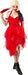 Rubies Official Harley Quinn Ladies Red Dress Halloween Suicide Squad 2 Women’s Villain Costume Halloween