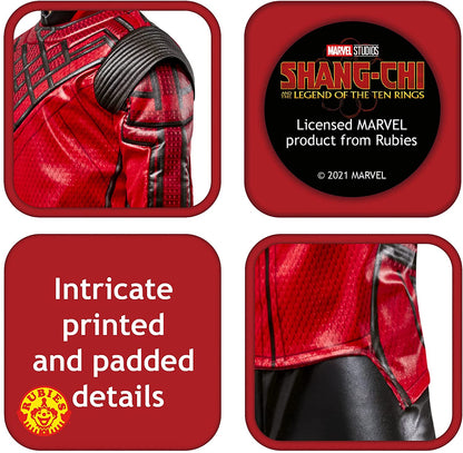 Rubies Official Disney Marvel Shang-Chi Movie Deluxe Child Costume, Kids Fancy Dress