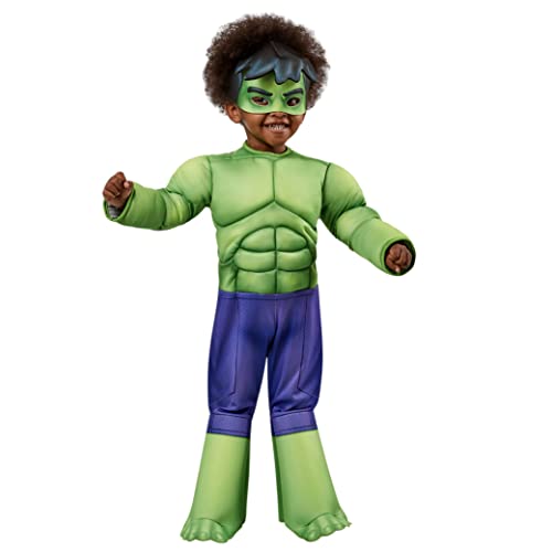 Rubie's 702737 Marvel: Spidey and His Amazing Friends the Hulk Panther Deluxe Costume