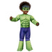 Rubies Official Marvel Spidey and His Amazing Friends Hulk Deluxe Toddler Costume, Kids Superhero Fancy Dress