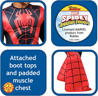 Rubies Official Marvel Spidey and his Amazing Friends Spinn Deluxe Toddler Costume Halloween