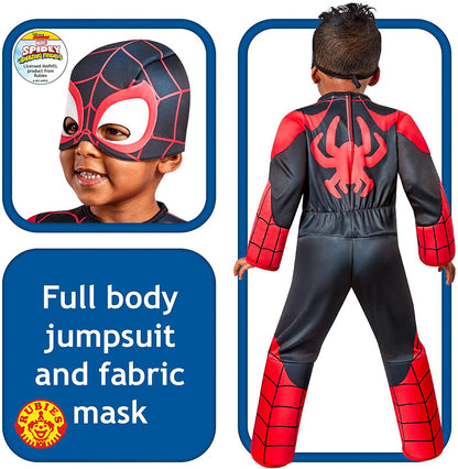 Rubies Official Marvel Spidey and his Amazing Friends Spinn Deluxe Toddler Costume Halloween